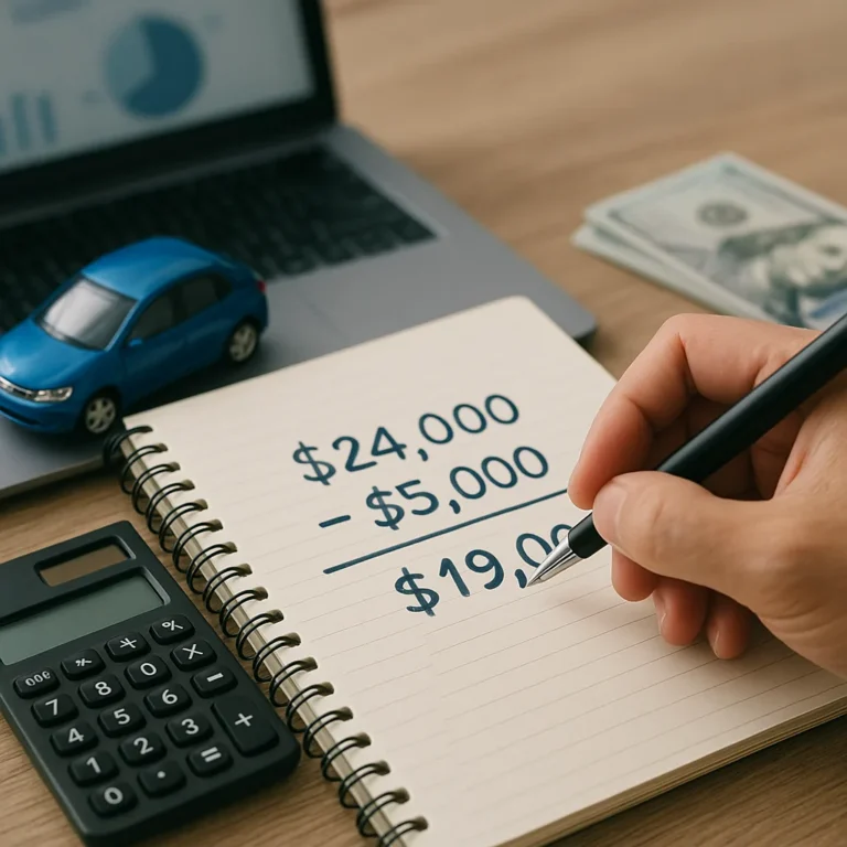 Cómo calcular el costo real de un auto financiado sin enganche