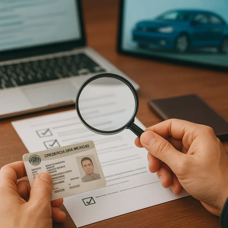 Cómo verificar a una entidad que ofrece crédito automotriz en México